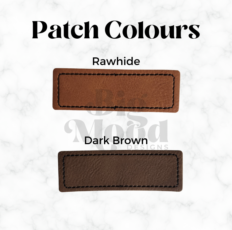 Custom Leatherette Patch