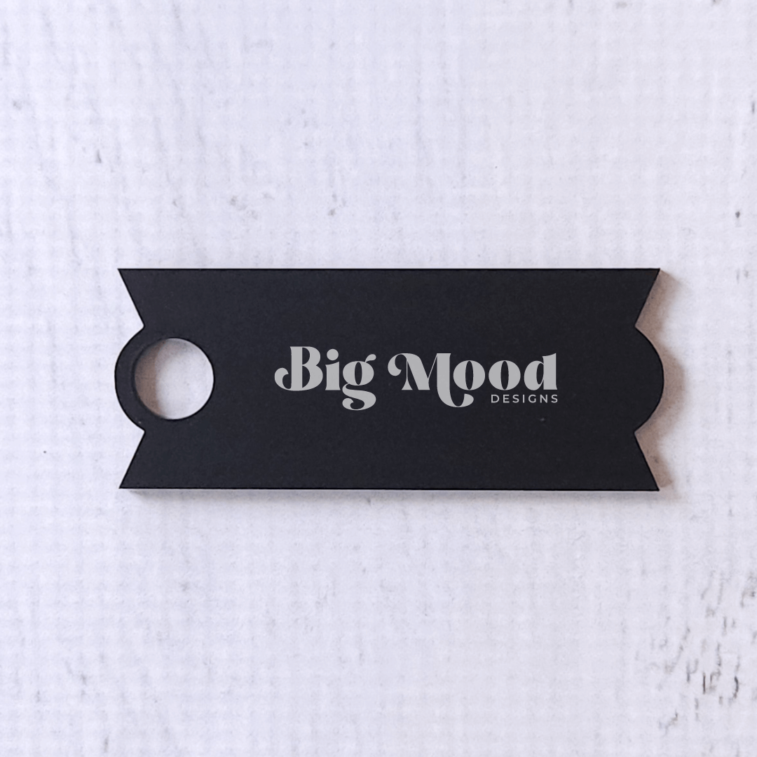 Stanley H2.0 Personalized Name Plate Topper – BrownCowCreatives